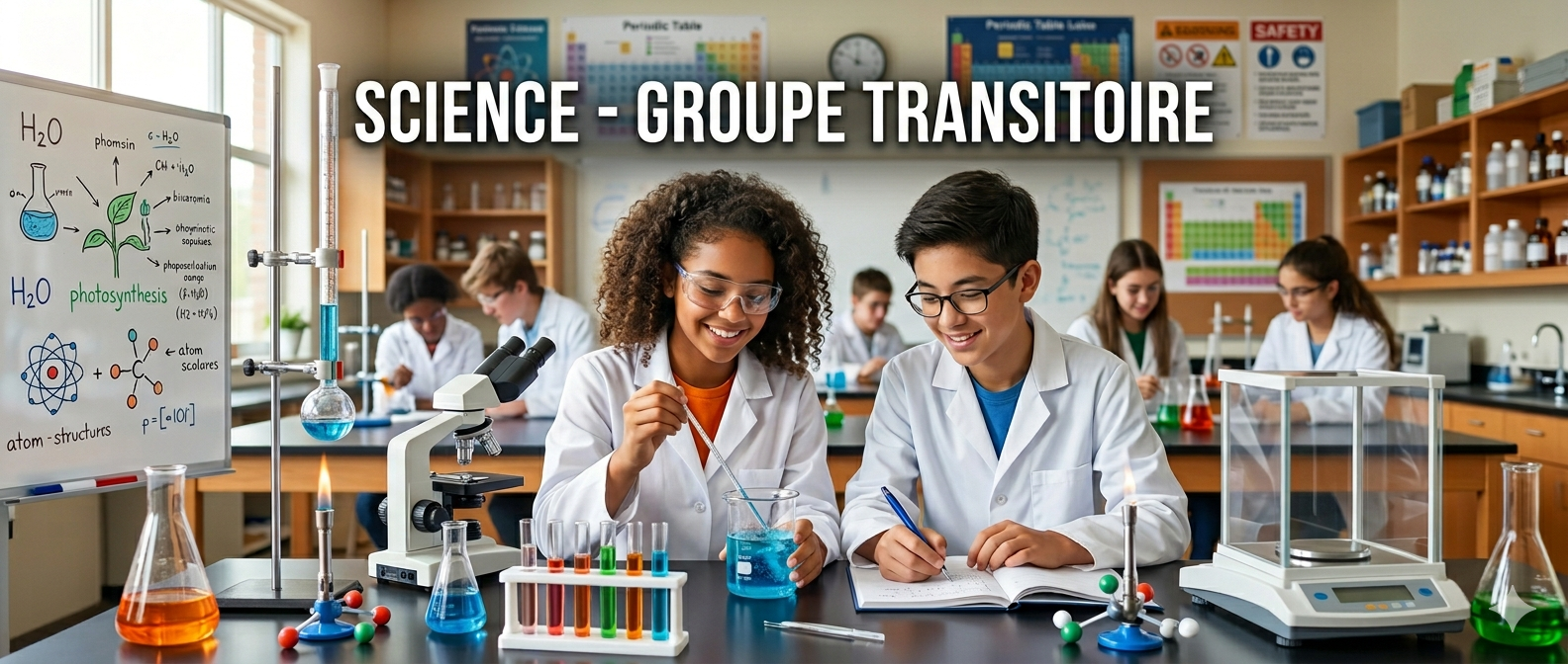Science sec. 2 Groupe transitoire